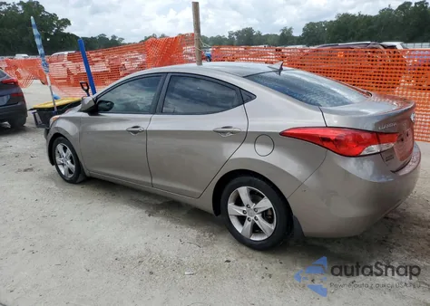 2013 Hyundai Elantra Gls z USA, uszkodzony, nr VIN 5NPDH4AE2DH253261